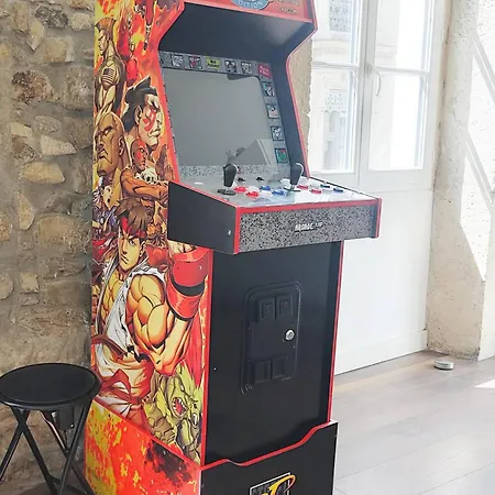 L'arcadia 4 Lits Climatise Jeu D'arcade Centre Historique Apartman
